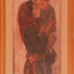 Zigenerska med barn, Petseri 1939